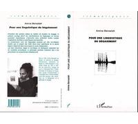 Pour une linguistique du bégaiement - Salah Bensalah - L'harmattan - broché - Livre