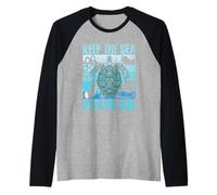 pour Une Mer sans Plastique Gratuit Pollution Plastique Manche Raglan