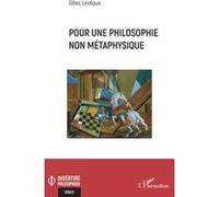 Pour une philosophie non métaphysique