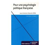 Pour une psychologie politique française