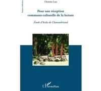 Christine Lara – Pour une réception communo-culturelle de la lecture – Étude d'Atala – Broché