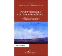 Pour une réelle culture européenne ? Au-delà des canons culturels et littéraires nationaux - Fabrice Malkani - L'harmattan - broché - Essai