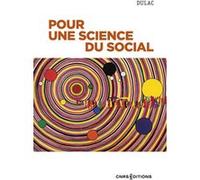 Pour une science du social Dulac (Auteur)