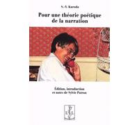 Pour Une Théorie Poétique De La Narration
