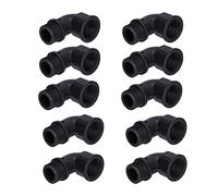 pour Universal, 10pcs Couplage Rapide de la vanne d'admission à l'eau Rotatif coude étanche du Tuyau étanche (6 Minutes en Spirale Externe)