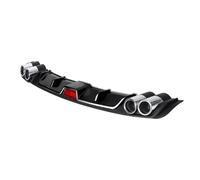 pour Universal Diffuseur du Pare-Chocs Arrière Aileron Lip Spoilers lèvre Pare-Chocs arrière Voiture(BLACK-120CM)