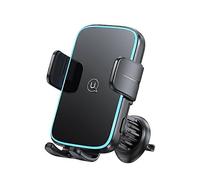 Pour usams cd230 15w précis aligment charge sans fil support de téléphone de voiture avec aspiration