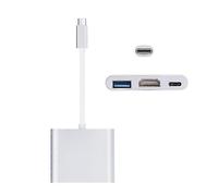 Pour Usbc Typec 31 Mâle Vers Usbc Typec 31 Femelle Hdmi Femelle Adaptateur USB 30 Femelle Facile À Nettoyer Et M