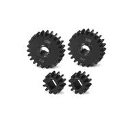 Pour UTB10 Pour Unlimited Pour Trail 1/10 Pour Axial Pour Capra F9 Portail Fusée D'essieu Joint Universel Arbre Transmission Droit Buggy RC Crawler Pièces D'entraînement Arbre(Portal Gear 23T 12T)