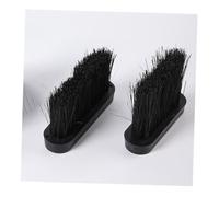 Pour utilisateurs de poêle à bois, embout de brosse cheminée 2 pièces | Montage simple et immédiat sur votre serviteur actuel avec raccord fileté de 3/8 de pouce intégré.