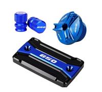 Pour V-strom 650 Pour XT Pour DL650 2013-2022 2023 Moto Réservoir Frein Avant Couvercle Liquide Bouchon Huile Moteur Accessoire Moto(Color-2)