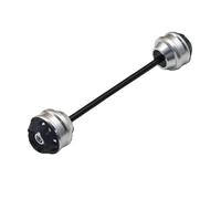 pour V-strom1050 DL1050 V-strom1050XT 2020-2024 Moto Avant Arrière Essieu Fourche Roue Crash Curseur Capuchon Protecteur Pad Anti-Choc(Rear Silver)