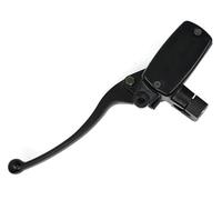 Pour Valkyrie Pour GL 1500 Pour VT Pour Shadow 1100 Pour VTX 1300 1800 Pour VTX 1800 25 Mm Maître-cylindre Frein Levier Embrayage Ensemble Poignée Leviers Embrayage(Left black 16)
