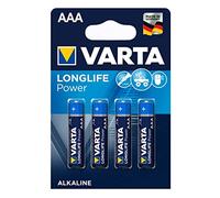 pour varta - Blister 4 Piles lr03 / aaa longlife Power (1.5v, alcaline)