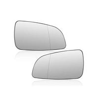 Pour Vauxhall Pour Astra H 2004-2009 Porte Gauche Droite Vue Arrière Rétroviseur Chauffant Verre Avec Plaque Support Verre Rétroviseur(Left Right)