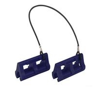 Pour verrou de direction de moteur hors-bord supportant la séparation des cylindres hydrauliques de 10,2 cm et un diamètre d'arbre de direction de 1,9 cm pour le montage transversal (bleu)