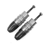 pour Versys650 pour Versys1000 pour Versys 650 1000 Moto CNC Cadre Crash Pads Échappement Sliders Crash Protector Protection Contre Les collisions(Titanium-1 Pair)
