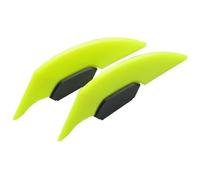 pour Vespa GTS 300 pour Street pour Fighter pour V4 Ailes De Moto Carénage Spoiler Latéral Autocollants D'aile De Vent Aileron Latéral Carénage Moto(Jaune)