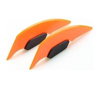 pour Vespa GTS 300 pour Street pour Fighter pour V4 Ailes De Moto Carénage Spoiler Latéral Autocollants D'aile De Vent Aileron Latéral Carénage Moto(Orange)