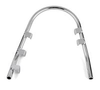 pour Vespa pour Sprint 150 2016 2017 2018 2019 2020 2021 Barres De Protection Avant pour Moto Moto Barres Cage Crash(Chrome)