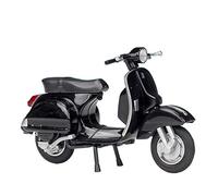 Pour Vespa PX GTS 125CC 946 1:18 Statique Moulé Sous Pression Voitures De Collection Amateurs Moto Modèles Jouets Roman Holiday Collection(PX black)