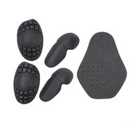 pour Veste de moto pour vélo, dos coude, épaule, 2 protections d'épaule, 2 protections de coude, 1 protection dorsale