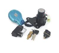 pour Virago XV 125 250 240 535 ZY125-2 Contacteur De Moto Bouchon Réservoir Selle Antivol Direction Antivol Casque Jeu Clés Interrupteur D'allumage