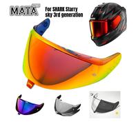 Pour visières multicolores SHARK 3ème génération, Skwal 2e génération Skwal I3, D-Skwal3, Ridill 2, lentilles de casque, utilisation jour et nuit aurora silver