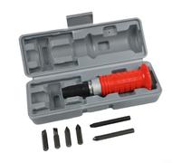 Pour visseuse à percussion avec porte-marteau et embouts en acier pour un retrait efficace des vis cassées et rouillées dans la réparation électronique