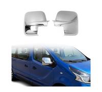 pour Vivaro Trafic Talento NV300 2014- VAN Rétroviseur - Coquilles chromées en ABS Chrome - 2 pièces