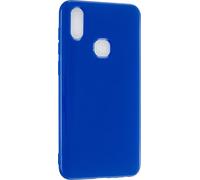 pour VIVO Y17/Y3 / Y91/Y95/Y93 Épaisseur 2.0mm TPU dos coque téléphone bleu foncé