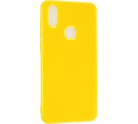 pour VIVO Y17/Y3 / Y91/Y95/Y93 Épaisseur 2.0mm TPU dos coque téléphone jaune
