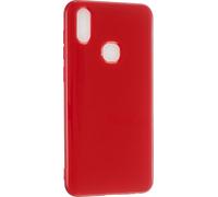 pour VIVO Y17/Y3 / Y91/Y95/Y93 Épaisseur 2.0mm TPU dos étui téléphone coque rouge