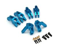 Pour VKAR 1/10 4WD Coupelle Direction Arrière Métal Transposition C Siège Télécommande Voiture Véhicules Chenilles Accessoires Mises Niveau Remplacements Accessoires voitures RC(Blue)