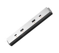 Pour voiture 3 + console centrale boîte à gants USB Shunt Hub Ports Adaptateur de transfert de données Station d'accueil Charge rapide