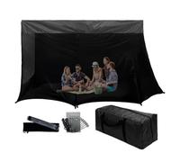 pour voiture | Auvent imperméable avec protection solaire, 320 x 198 x 195 cm, tente de hayon arrière résistante au vent SUV - pour véhicules de porte arrière, randonnée, voyages et activités de plein