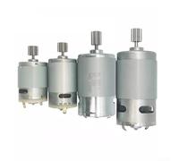 Pour voitures autoportées électriques, couple élevé 6 V, 12 V, 24 V, moteur de rechange, avec modèles RS550 RS390 RS380 RS555, 10/12 dents (550 12 V 23 000 tr/min)