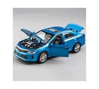 pour Volkswagen CC Alliage Métal Moulé sous Pression Modèle Son Et Lumière Tirer Jouet Cadeau Modèle À L'échelle 1 32(Bleu)