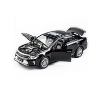 pour Volkswagen CC Alliage Métal Moulé sous Pression Modèle Son Et Lumière Tirer Jouet Cadeau Modèle À L'échelle 1 32(Noir)