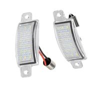 Pour Volvo 745 765 945 965 ABS Xénon Lumière Blanche 12 V 2 Pièces Voiture LED Feux De Plaque D'immatriculation Plaque D'immatriculation Lumière