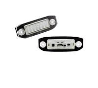 Pour Volvo Pour S80 Pour XC90 Pour S40 Pour V60 Pour XC60 Pour S60 LED Blanche Sans Erreur Numéro Plaque D'immatriculation Lumières Plaque D'immatriculation Lumière