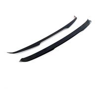 pour Volvo pour XC60 MK2 R-Design 2017 2018-2020 2021 2022 Spoiler Extension Arrière Spoiler Cap Aile Queue Autocollant ABS Noir Fibre Carbone Arrière Spoiler Becquet(Carbon Look)
