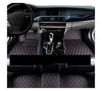 pour Volvo S60 pour MK1 2000~2009 Car Floor Mats Tapis Anti Dirt Pad Auto Interior Parts Luxury Leather Mat Rug Set(LHD Black and Red)