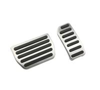pour Volvo S60 S60L V60 XC60 XC70 V70 S80 S80L Pédale de Repose-Pieds en Acier Inoxydable Pédale de Frein à gaz Housse de Protection antidérapante at MT
