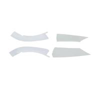 pour Volvo S60 V60 2020-2023 Diffuseur De Pare-Chocs Avant Et Arrière De Voiture Aileron De Lame(Front Rear Unpainted)