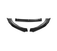 pour Volvo S90 2017-2024 Lame De Pare-Choc Avant Diffuseur Kit De Protection Décoration Extérieure JUNOOS(Matte Black)