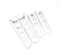 Pour Volvo XC40 2019 2020 2021 2022 Autocollants décoratifs pour le cadre de la poignée de porte intérieure BLNETU