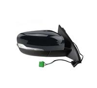 Pour Volvo XC60 2013-2018 Ensemble Rétroviseur Voiture Clignotant Automatique Chauffage Miroir Pliant Électrique Assy Rétroviseur Extérieur Complet(6 Wire R Black)