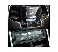 pour Volvo XC60 2016-2021 : 2 Films protecteurs d'écran pour GPS + Film de Protection d'écran pour climatisation arrière.