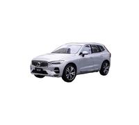 pour Volvo XC60 SUV 1 18 Modèle De Voiture Tout-Terrain en Métal Moulé sous Pression Nouvelle Énergie Cadeaux Son Et Lumière Aobi(Argent)